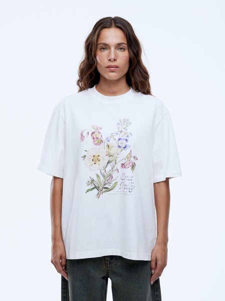 Bouquet Tee - Vintage White - et seQ fashion