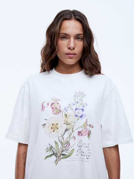 Bouquet Tee - Vintage White - et seQ fashion