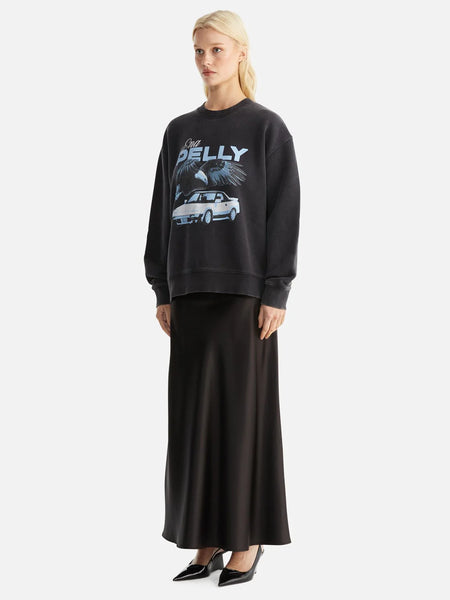 Lola Oversized Sweater Drift - Vintage Black - 25% OFF AUTOMATICALLY APPLIED AT CHECKOUT