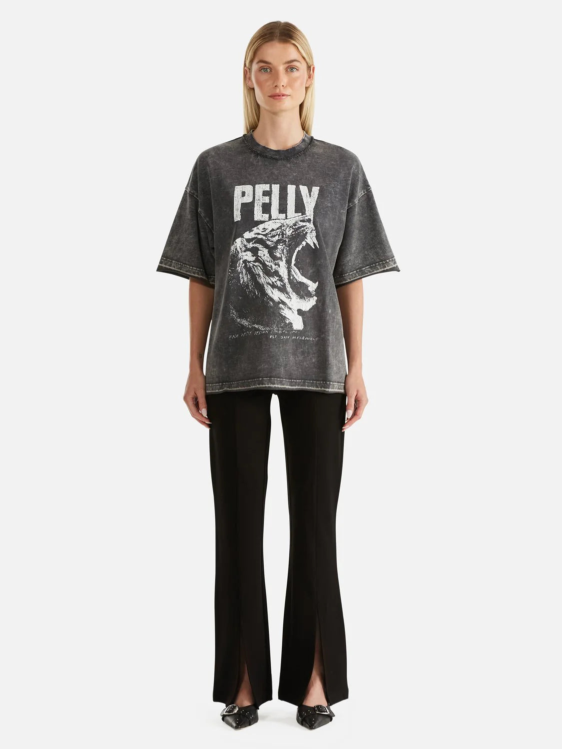 Fearless Tee - Black Stone Wash - 30% OFF AUTOMATICALLY APPLIED AT CHECKOUT