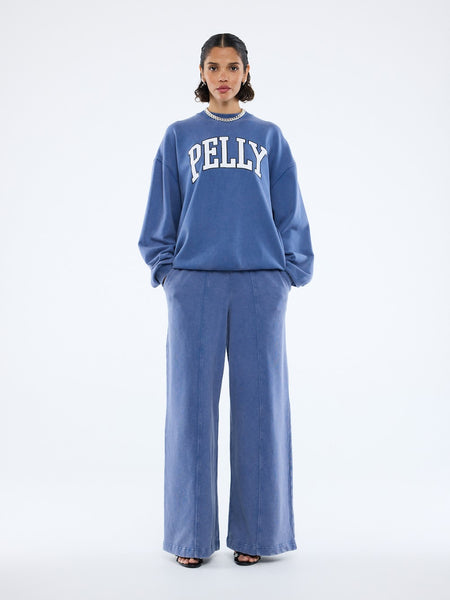 EP Varsity Sweatshirt - Indigo Wash