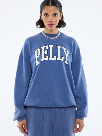 EP Varsity Sweatshirt - Indigo Wash