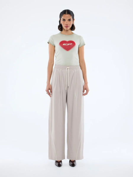 Bowie Wide Leg Pants - Sand