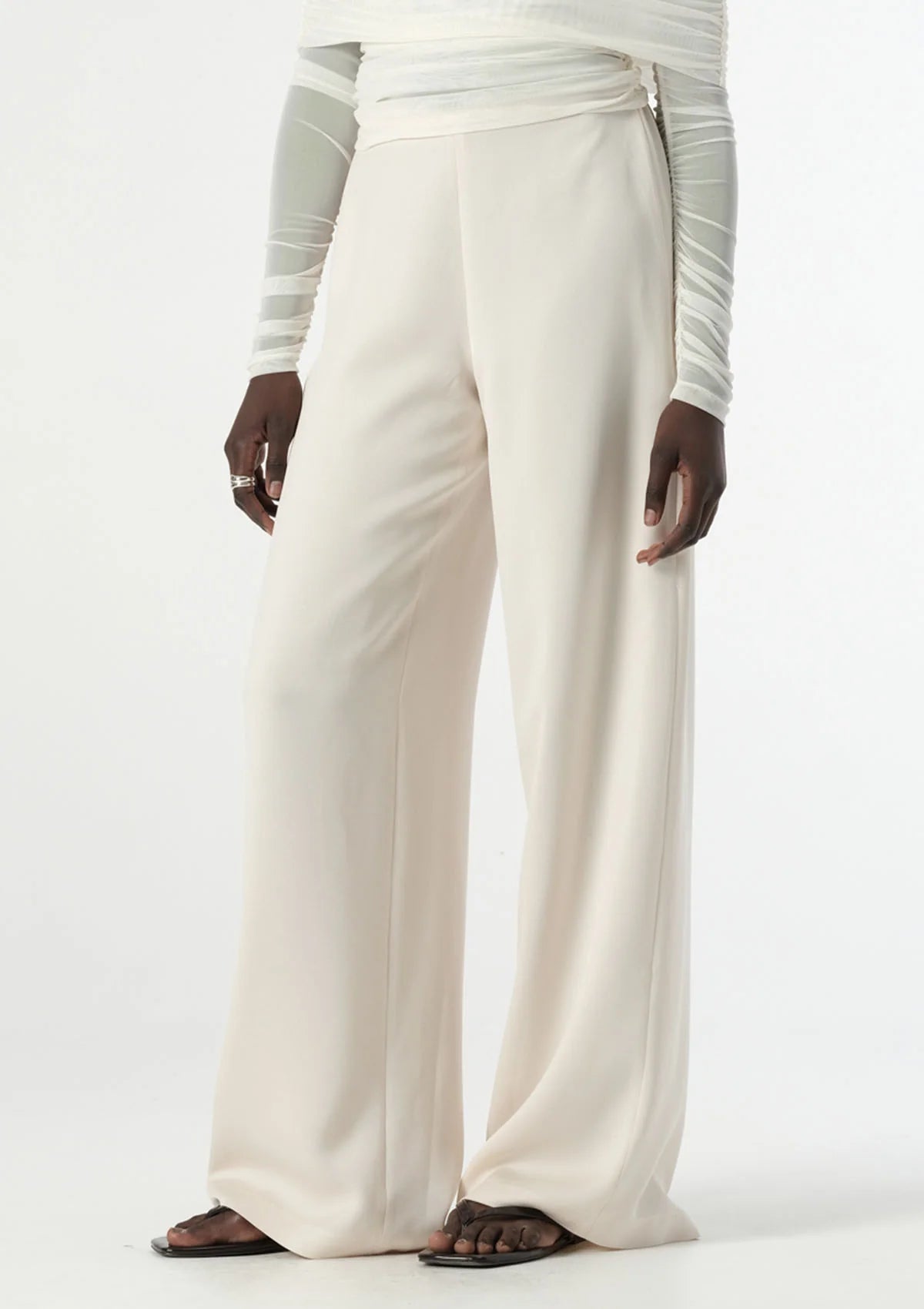 Myrtle Pant - Ivory - A FURTHER 15% OFF AUTOMATICALLY APPLIED AT CHECKOUT