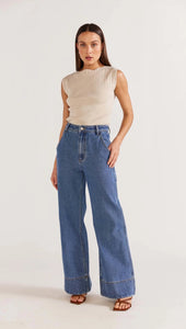Eva Denim Jeans - Mid Blue -25% OFF AUTOMATICALLY APPLIED AT CHECKOUT