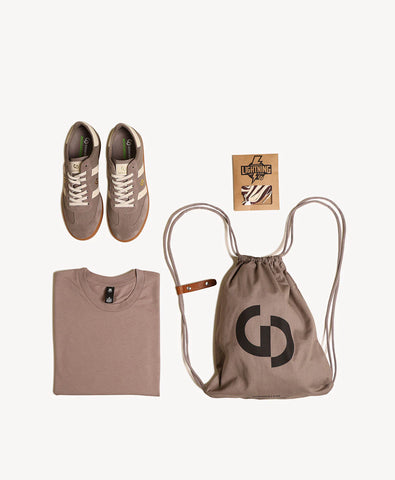 2001 Parallel - Moonbeam/Mushroom Canvas Goodsole X AS Colour Bundle