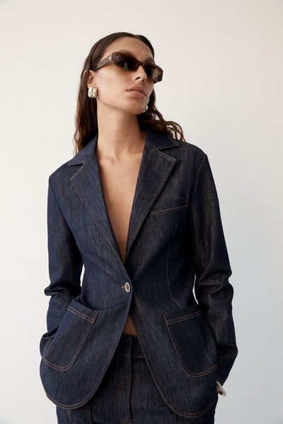 Diana Blazer - Deep Indigo