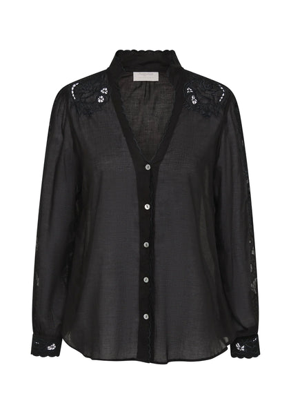 Talia Blouse - Black - et seQ fashion