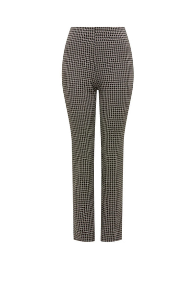 Liv Houndstooth Pant - Black Camel A FURTHER 15% OFF AUTOMATICALLY APPLIED AT CHECKOUT