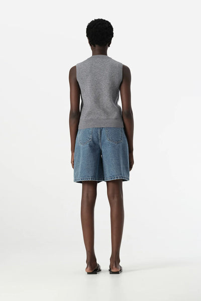 Rowan Knit Vest - Grey Marle - 25% OFF AUTOMATICALLY APPLIED AT CHECKOUT