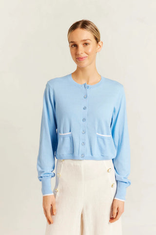 Drew Cardi - Cornflower -30% OFF AUTOMATICALLY APPLIED AT CHECKOUT