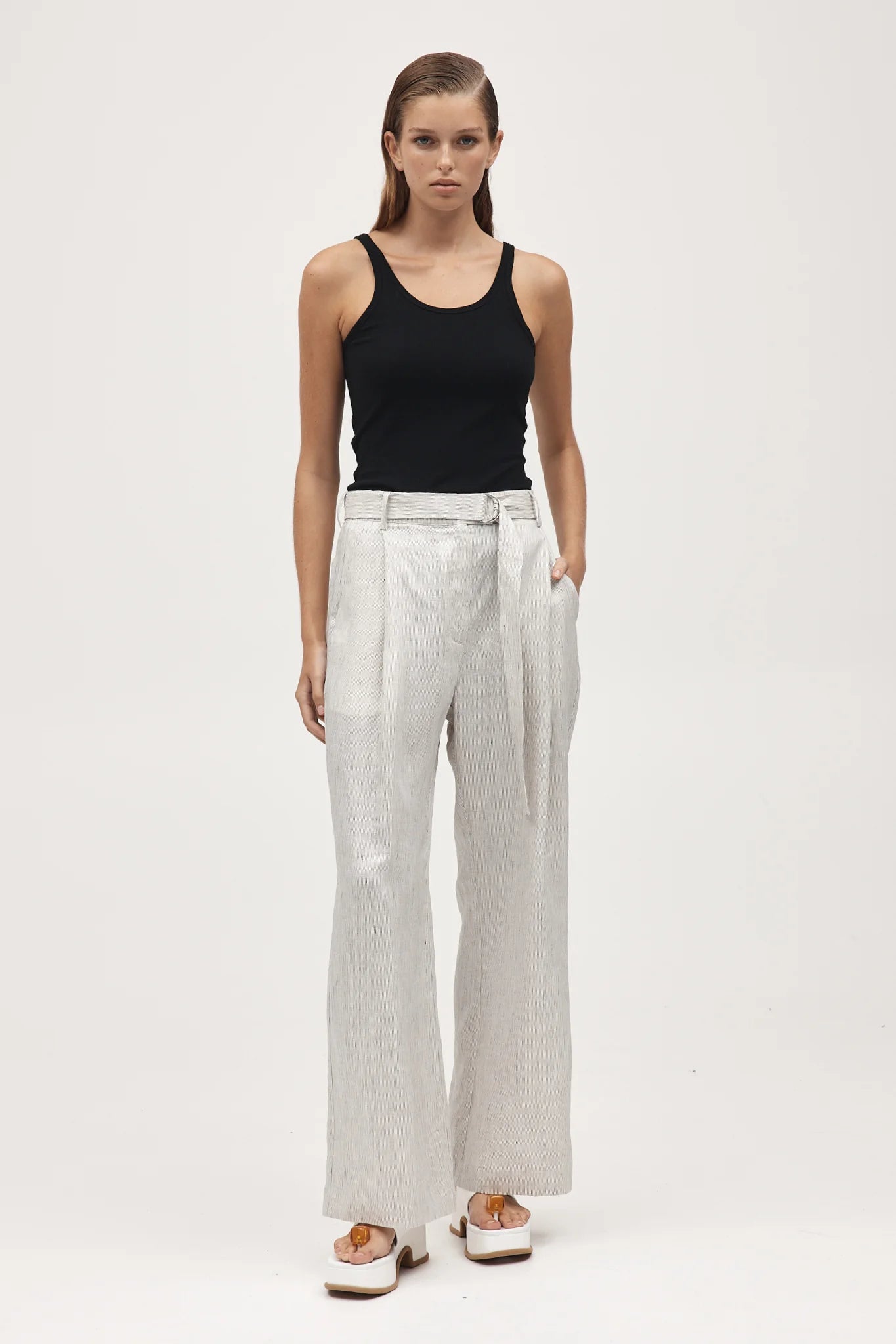 Lili Pant - Twill Stripe - A FURTHER 15% OFF AUTOMATICALLY APPLIED AT CHECKOUT