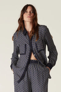 Willa Blouse - Chain Print