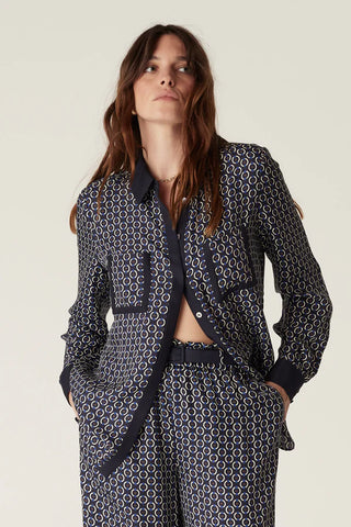 Willa Blouse - Chain Print