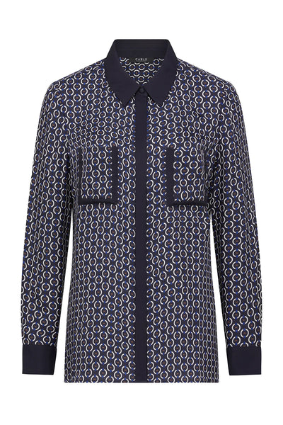 Willa Blouse - Chain Print