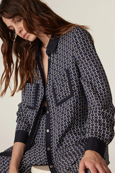 Willa Blouse - Chain Print