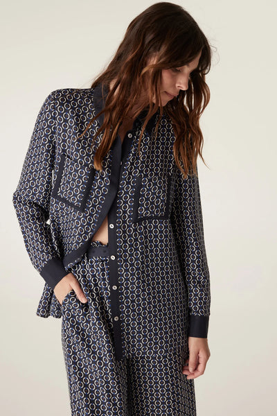 Willa Blouse - Chain Print