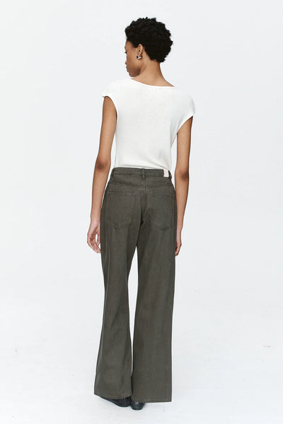 Wide Leg Jean - Rosemary