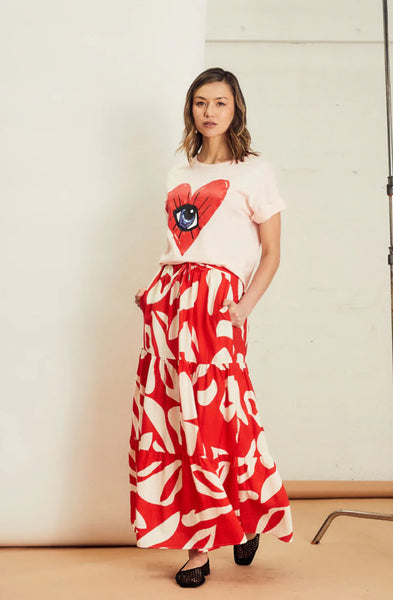 Heart Eye Jade Relaxed Tee