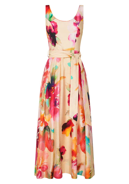 Stella Midi Dress - Stella Print