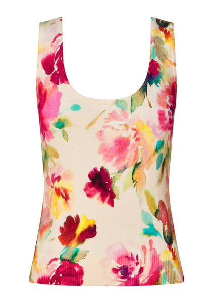 Stella Knit Tank Top - Stella Print