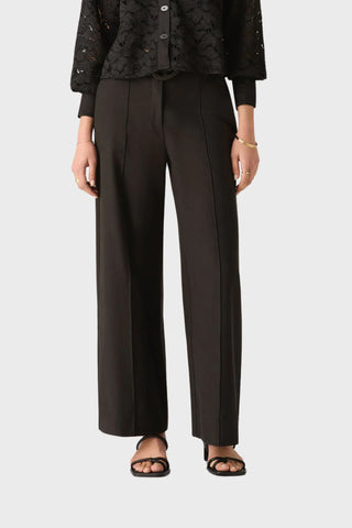 Lis Wide Leg Pants - Black