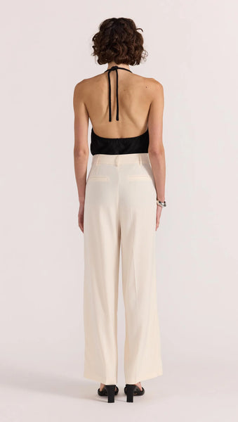 Sabine Wide Leg Pants - Cream