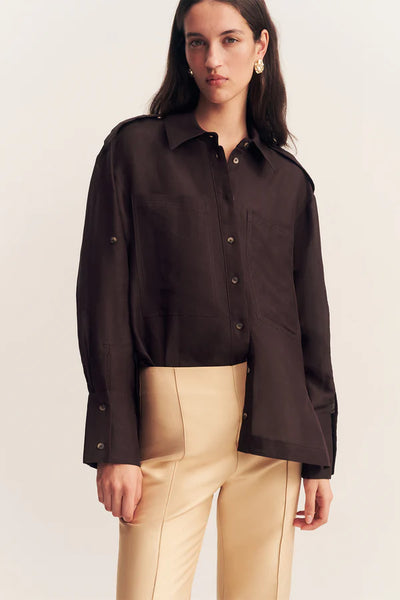 Celeste Shirt - Ganache