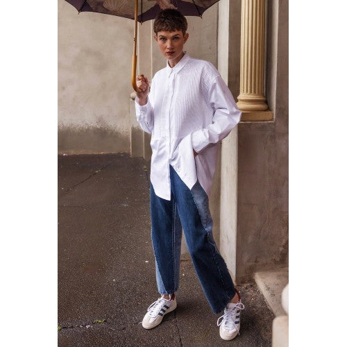 Bobby Pin Shirt - White