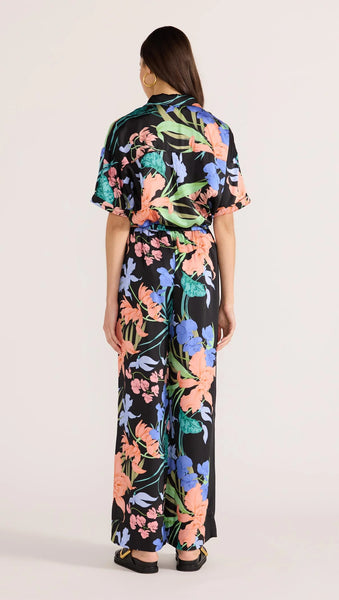 Ravina Drawstring Pant - Floral