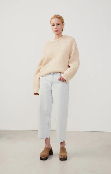 Woman’s Sweater Zolly - Light Beige Melange