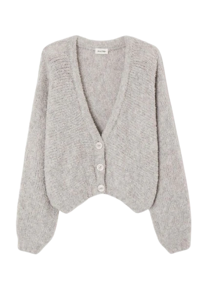 Woman’s Cardigan Zolly - Heather Grey