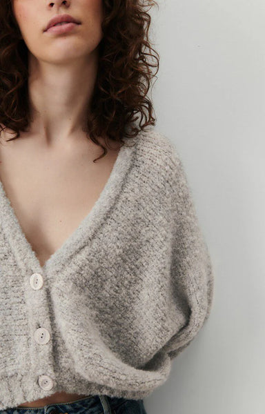 Woman’s Cardigan Zolly - Heather Grey