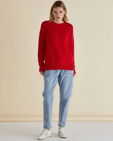Andy Sweater - Red - PRE ORDER