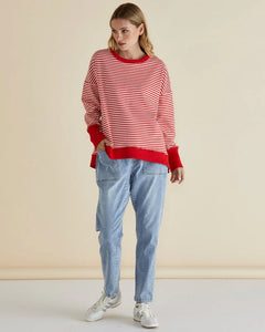 Cove Sweat - Red Stripe
