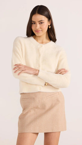 Rowan Fluffy Cardi - Ivory