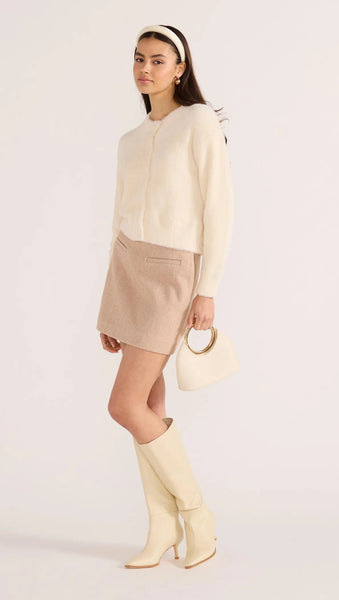 Rowan Fluffy Cardi - Ivory