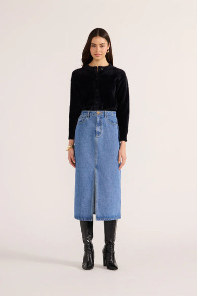 Rowan Fluffy Cardi - Black