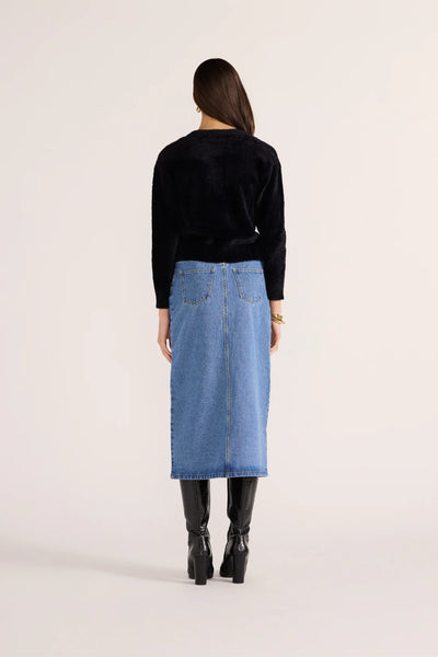 Rowan Fluffy Cardi - Black