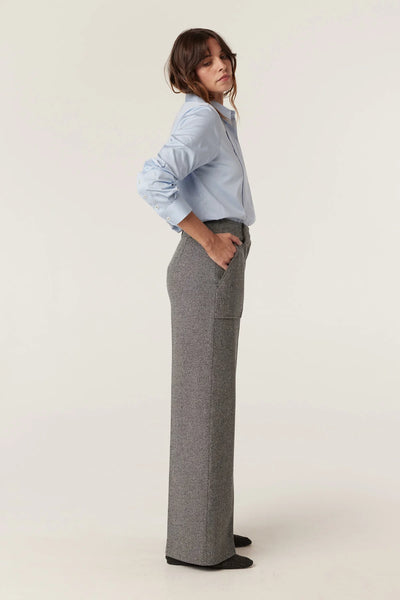 Evie Pant - Charcoal Marle