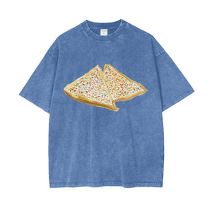 Fairy Bread Acid Wash Oversized Tee