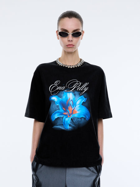 Lily Tee - Washed Black