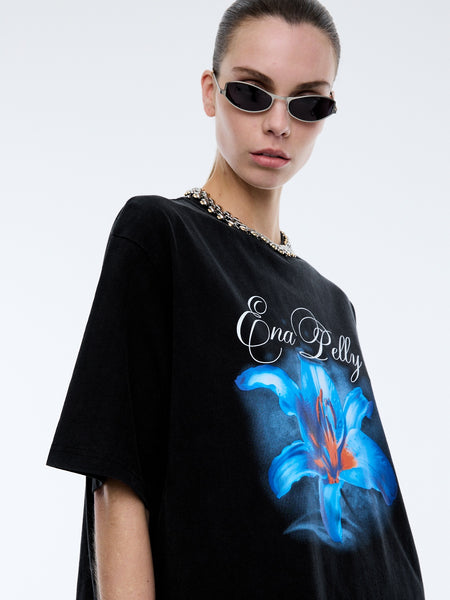 Lily Tee - Washed Black