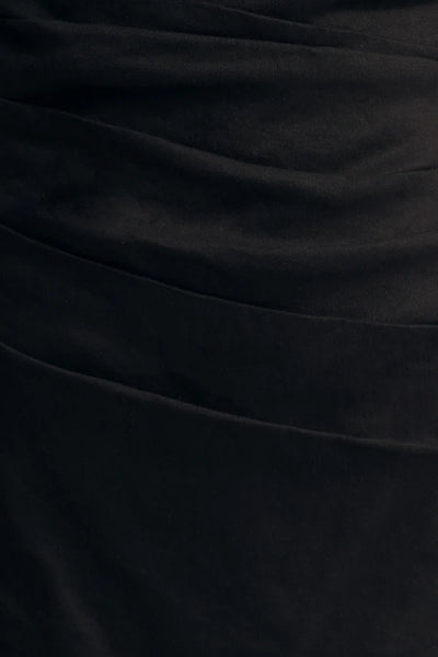 Kasbah Draped Halter Neck Maxi Dress - Black