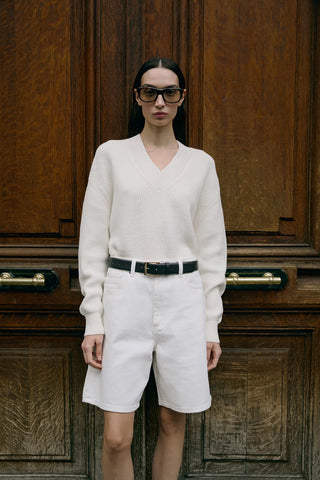 Chester Knit Jumper - Ecru