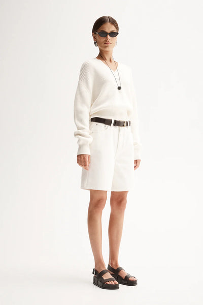 Chester Knit Jumper - Ecru
