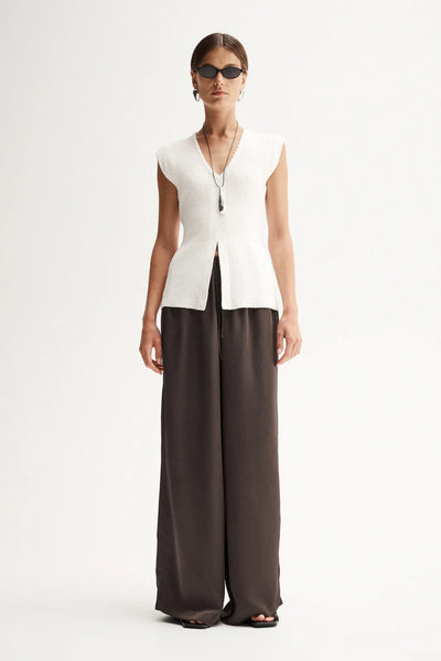 Santori Knit Top - White