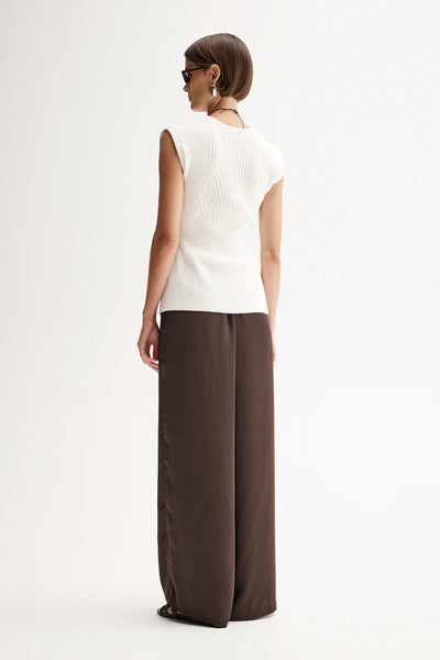 Santori Knit Top - White