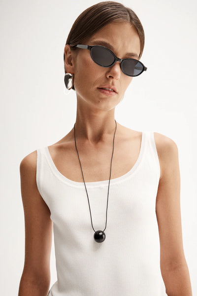 Coralie Knit Top - White