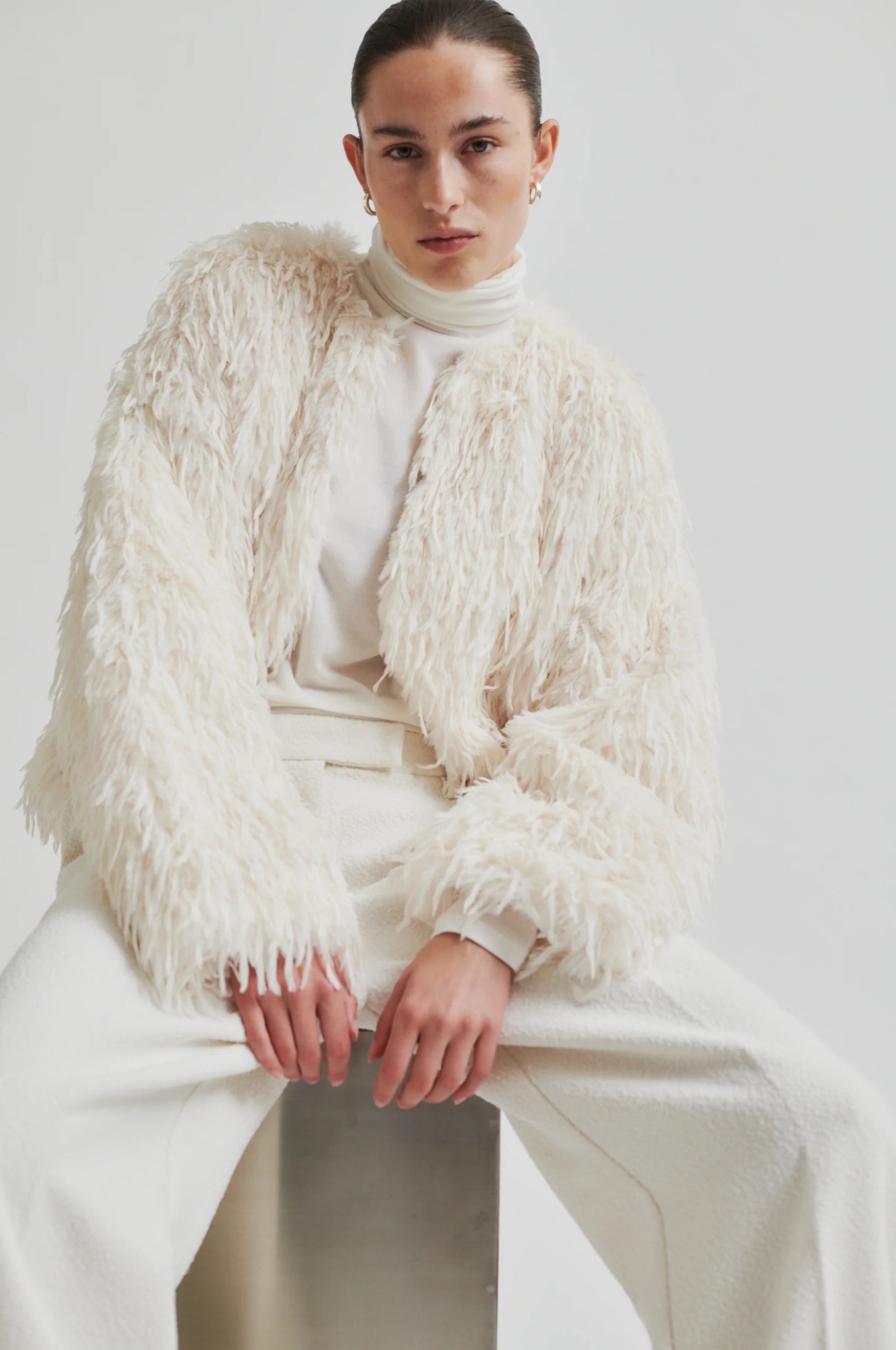 Amani Jacket - Coconut Milk